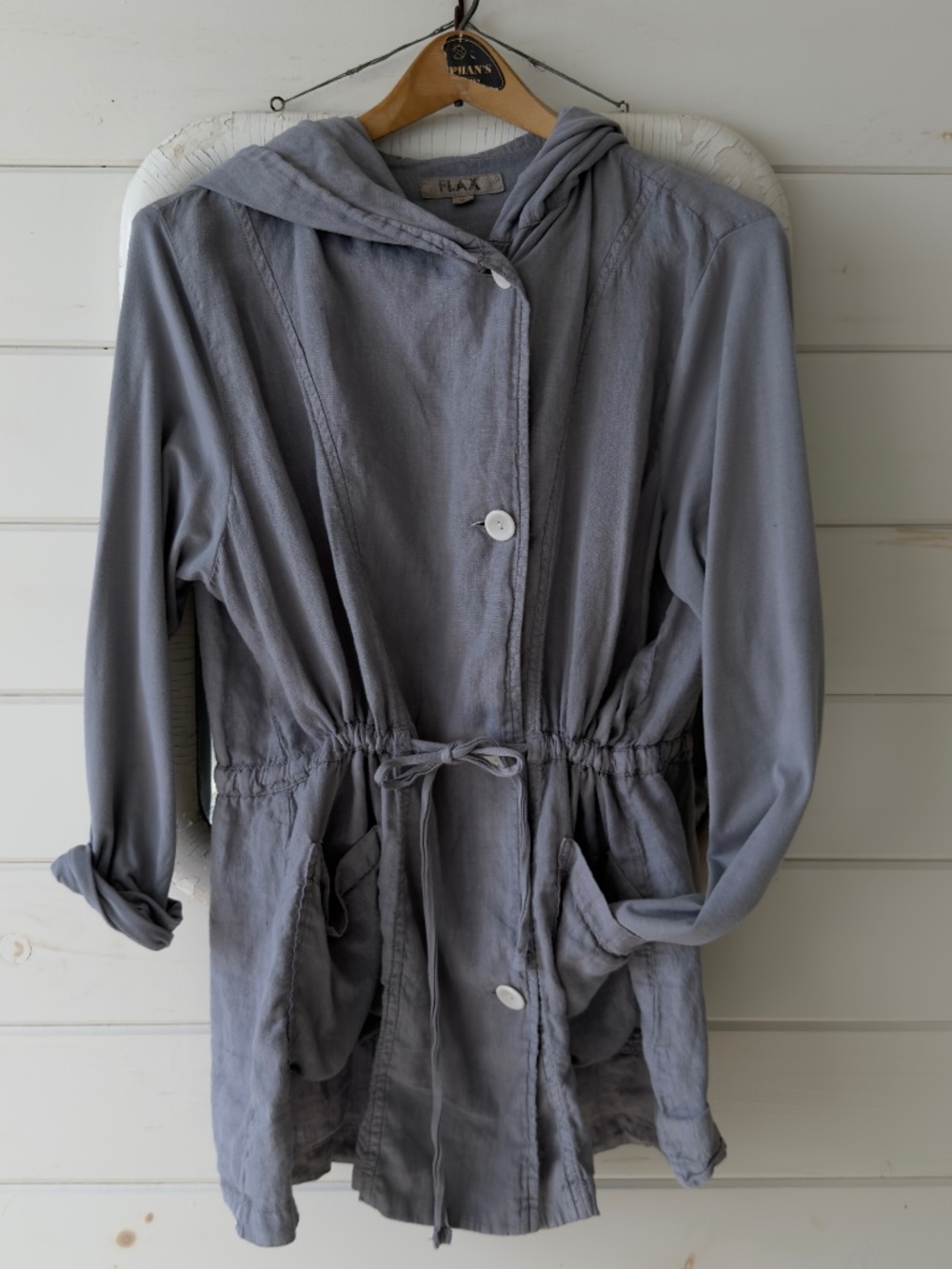 Flax linen jacket